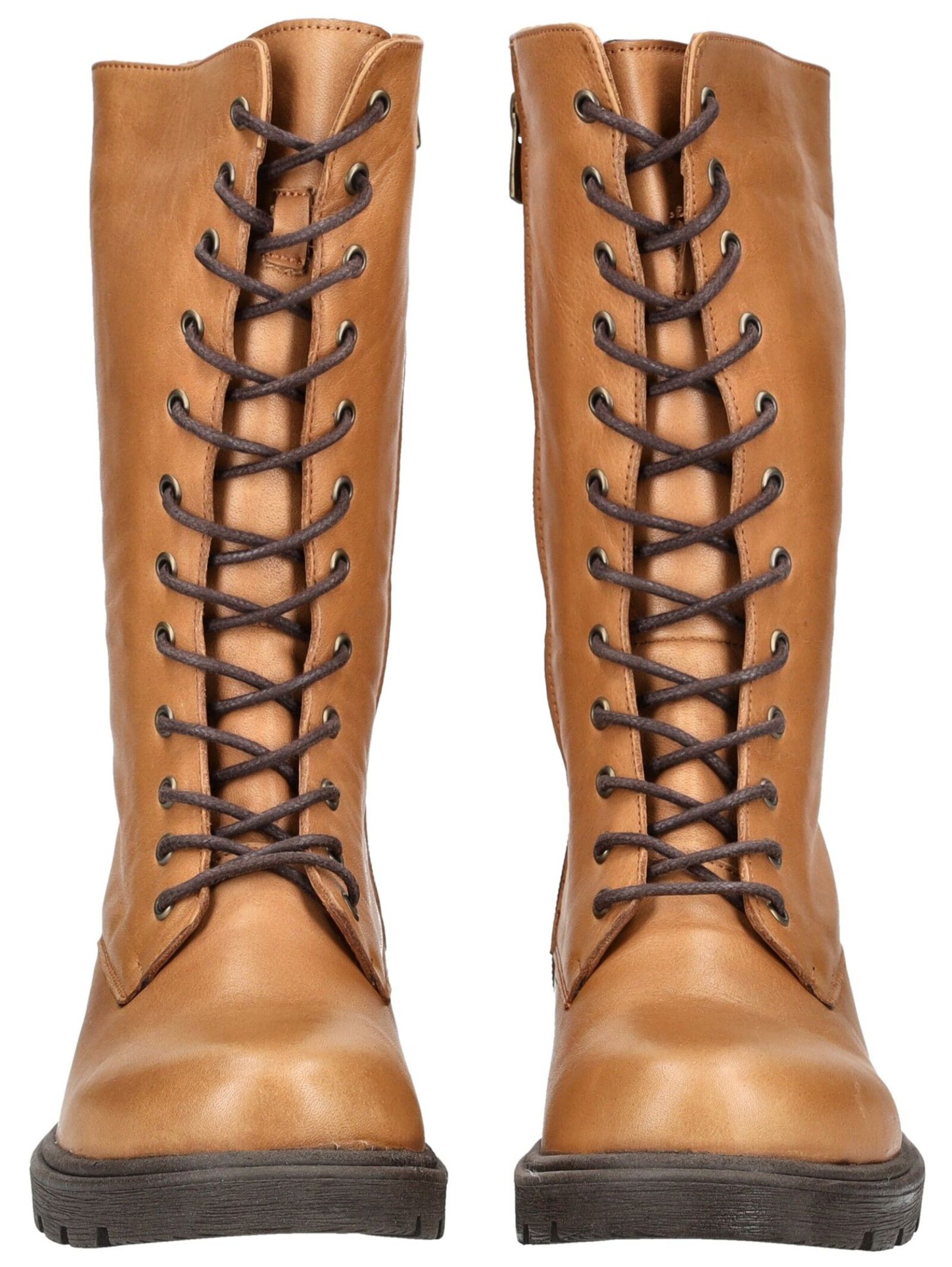 ANDREA CONTI Veterlaarsjes in Bruin