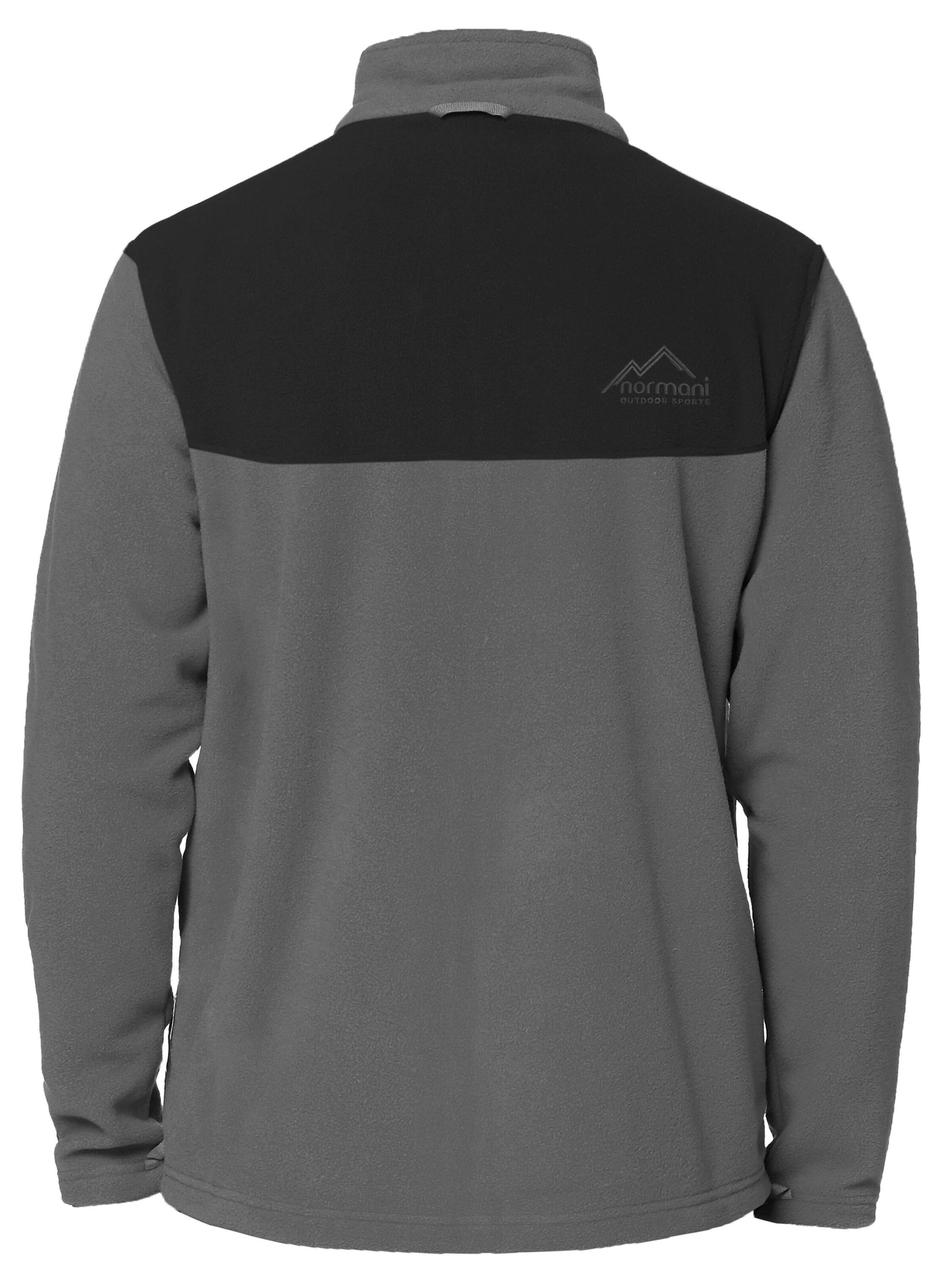 normani Athletic fleece jacket 'Ivalo' in Grey