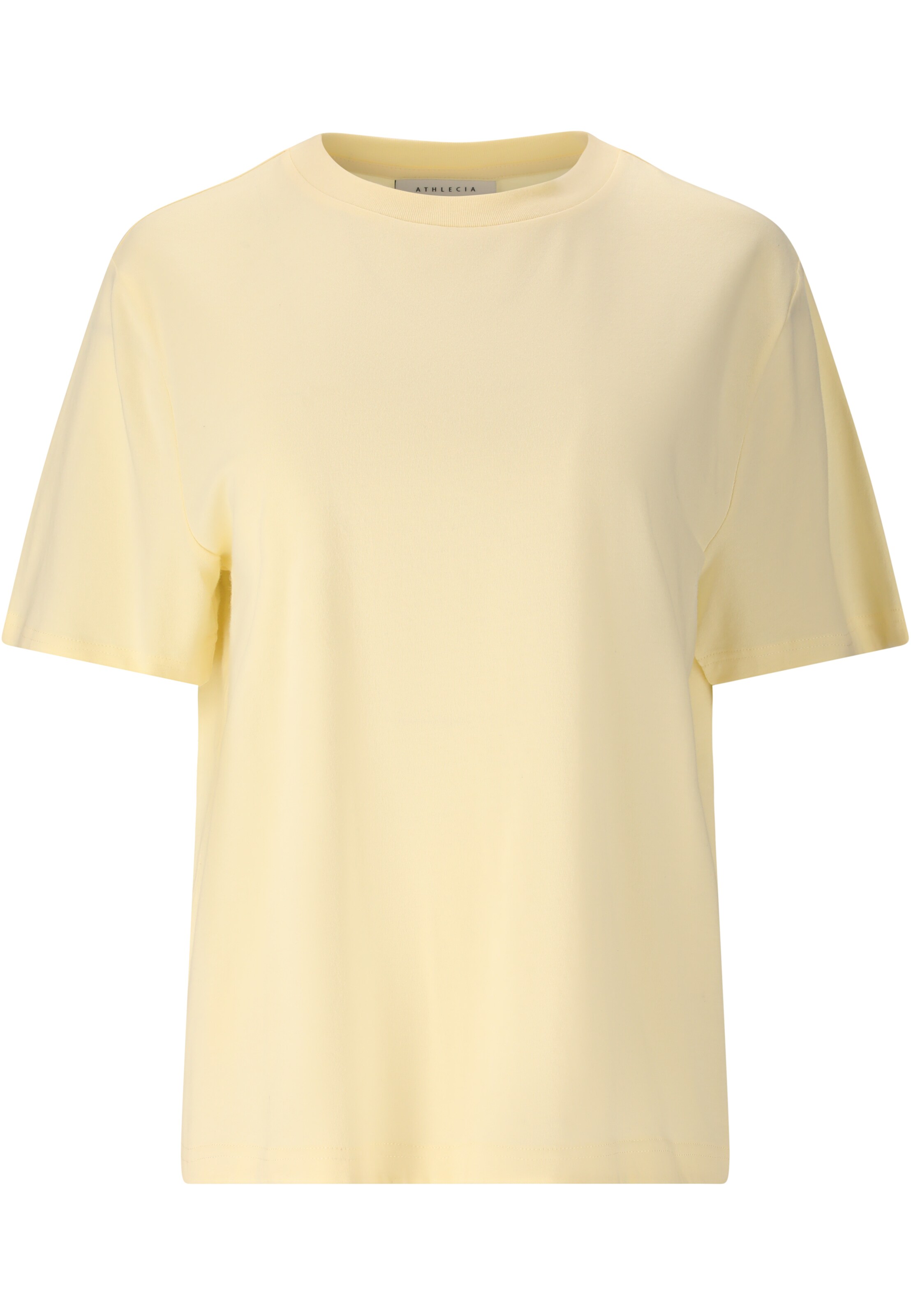 Athlecia Performance shirt 'Lexy' in Yellow: front