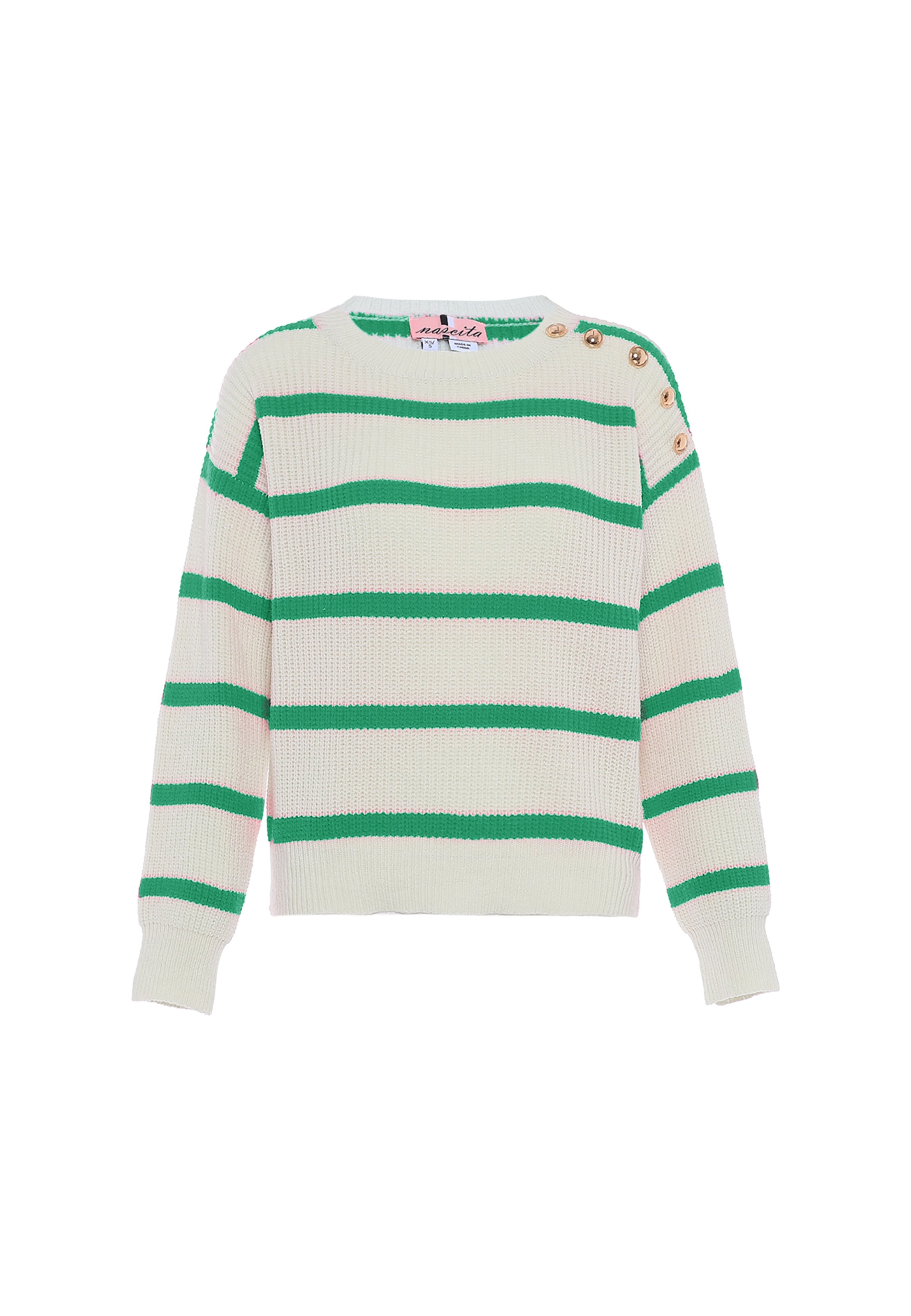 nascita - Pullover em branco: frente