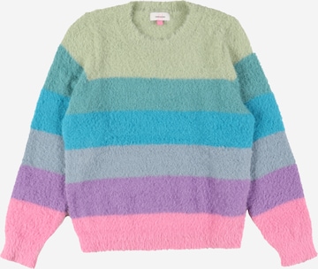 Pull-over 'PLUME' Vero Moda Girl en mélange de couleurs : devant