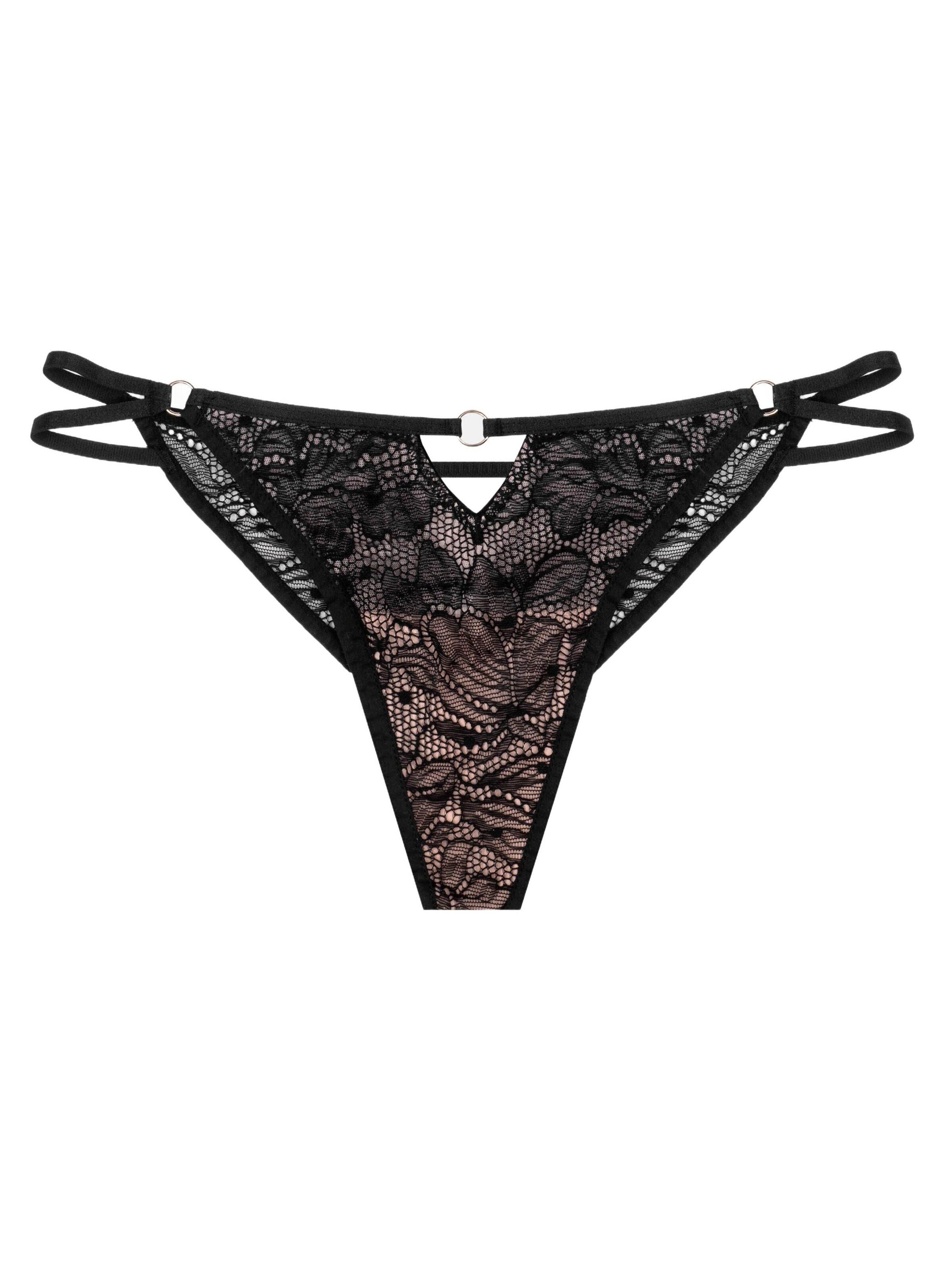 ESOTIQ - Tanga 'Nikola' en negro