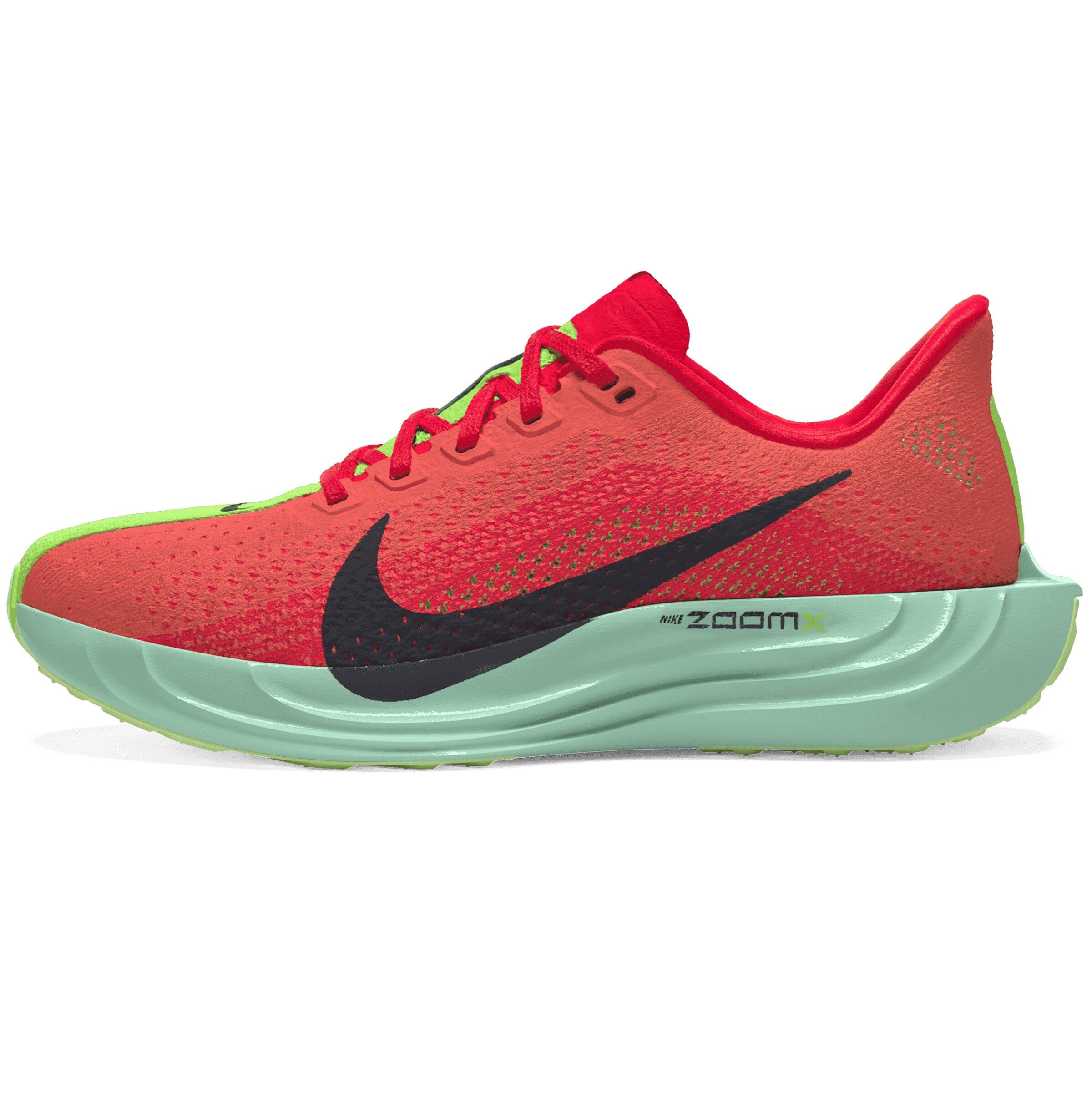 NIKE Running Shoes 'Pegasus Plus' in Red: front