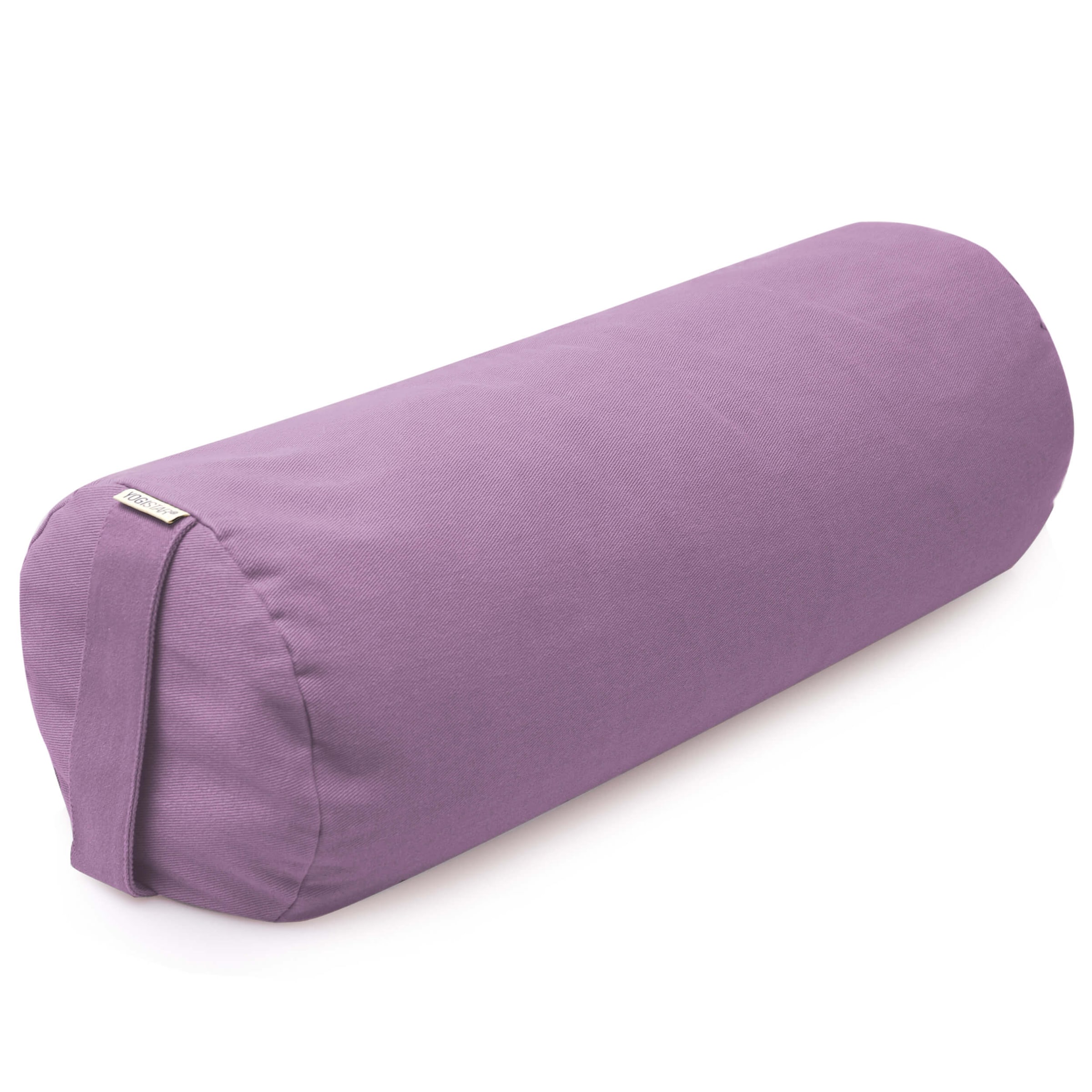 YOGISTAR.COM Pillow in Purple: front