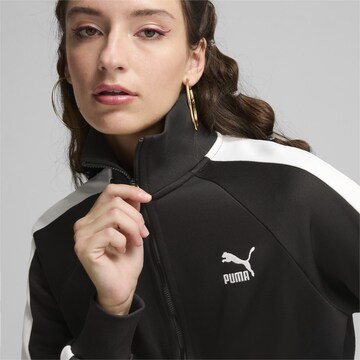 Giacca di felpa 'Iconic T7' di PUMA in nero