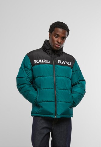 Karl Kani Between-season jacket 'Retro Essential' in Green