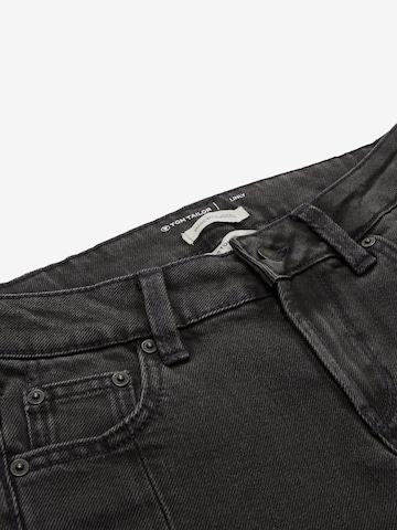 TOM TAILOR Regular Jeans 'Linly' in Zwart