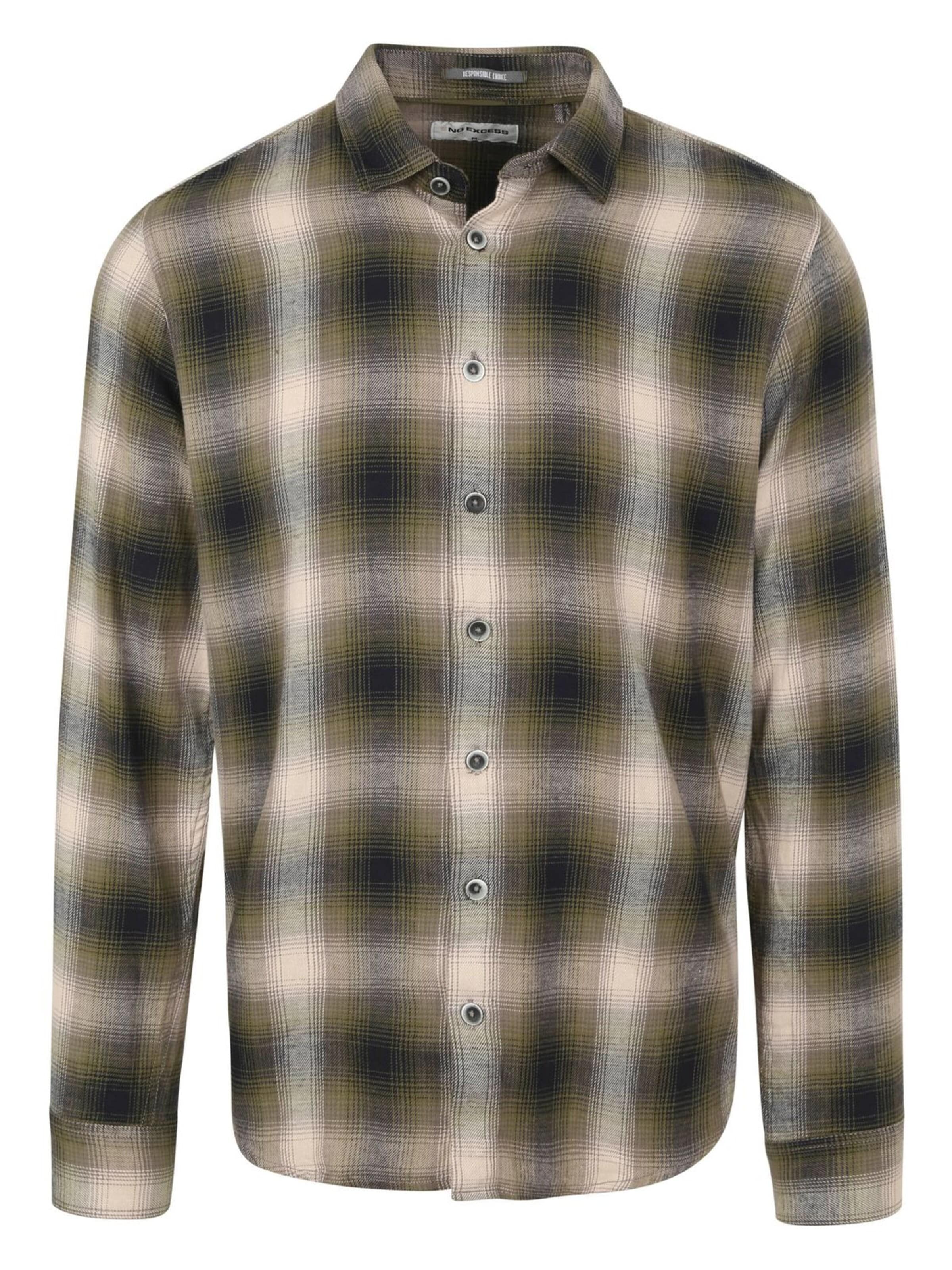 Coupe regular Chemise No Excess en vert : devant