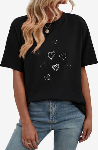 GORHEY Shirt in Zwart: voorkant