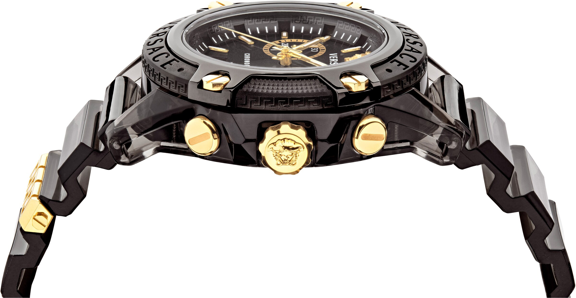 VERSACE Analog Watch in Black