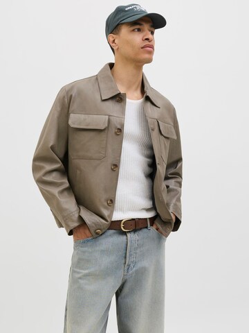 JACK & JONES Tussenjas in Grijs: voorkant