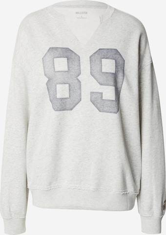 HOLLISTER Sweatshirt in Grey: front