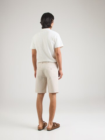 Bruun & Stengade Regular Chinohousut 'Darion' värissä beige