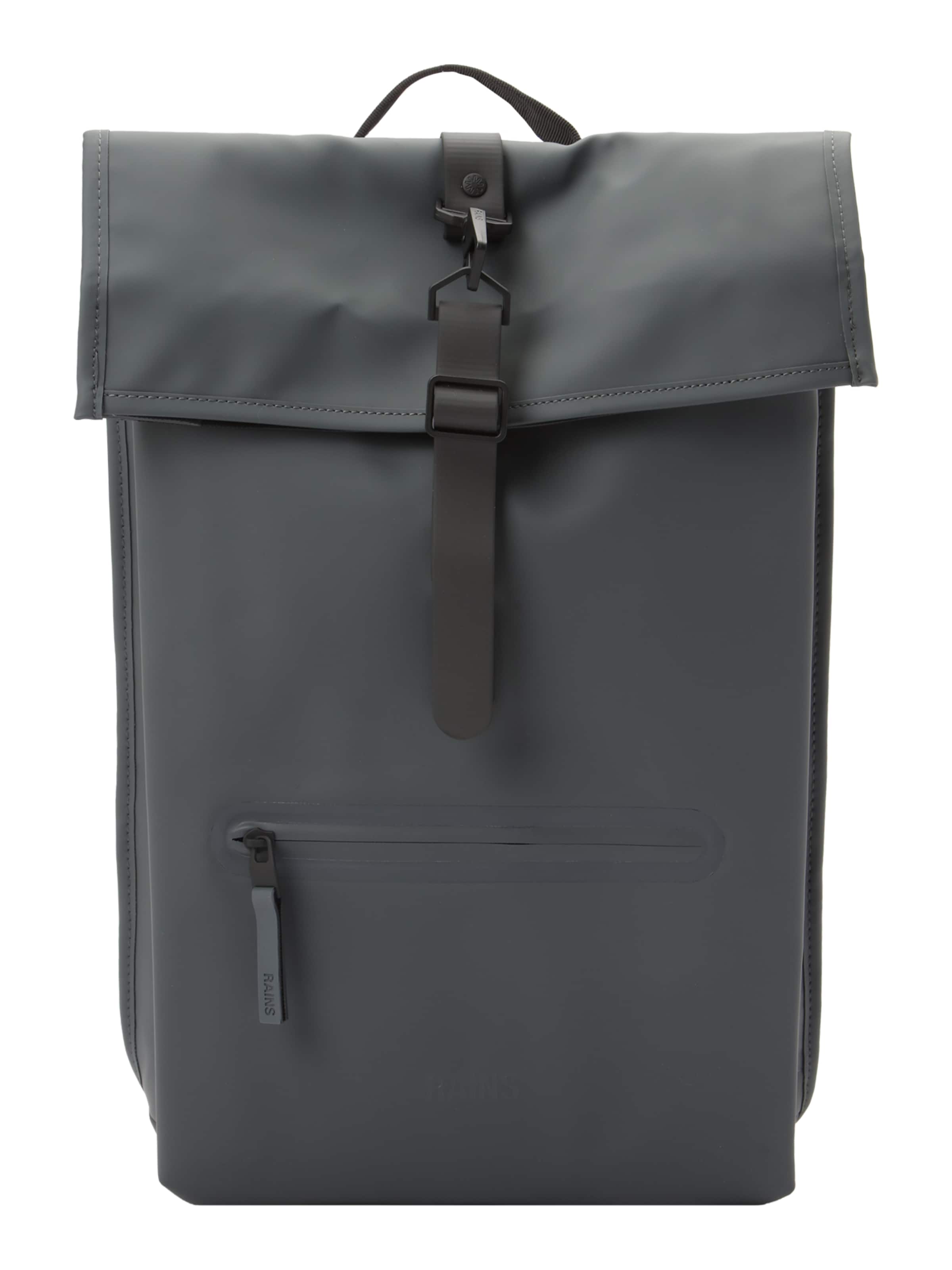 RAINS Reppu värissä harmaa: etupuoli