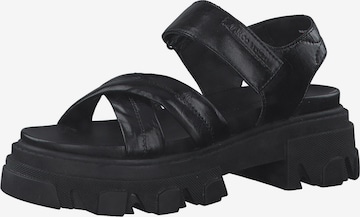 MARCO TOZZI Sandaler i svart: forside