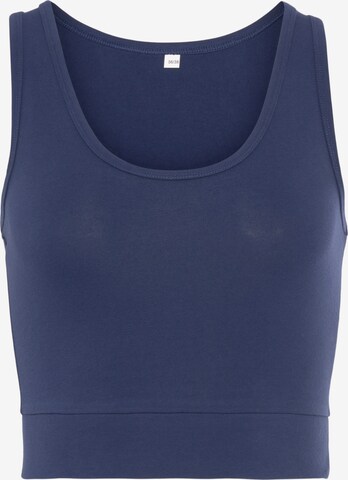 LASCANA Sports Top in Blue: front