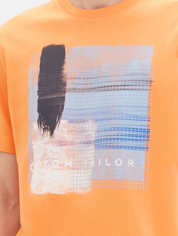 Maglietta di TOM TAILOR in arancione