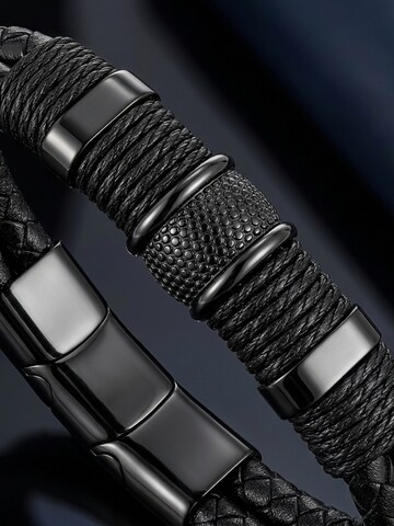 Bracelet 'PREMIUM STYLE BLACK' UNIQAL en noir