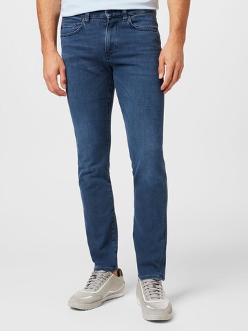 BOSS Black regular Jeans 'Delaware' i blå: forside