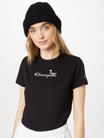 Champion Authentic Athletic Apparel Shirt in Black: front