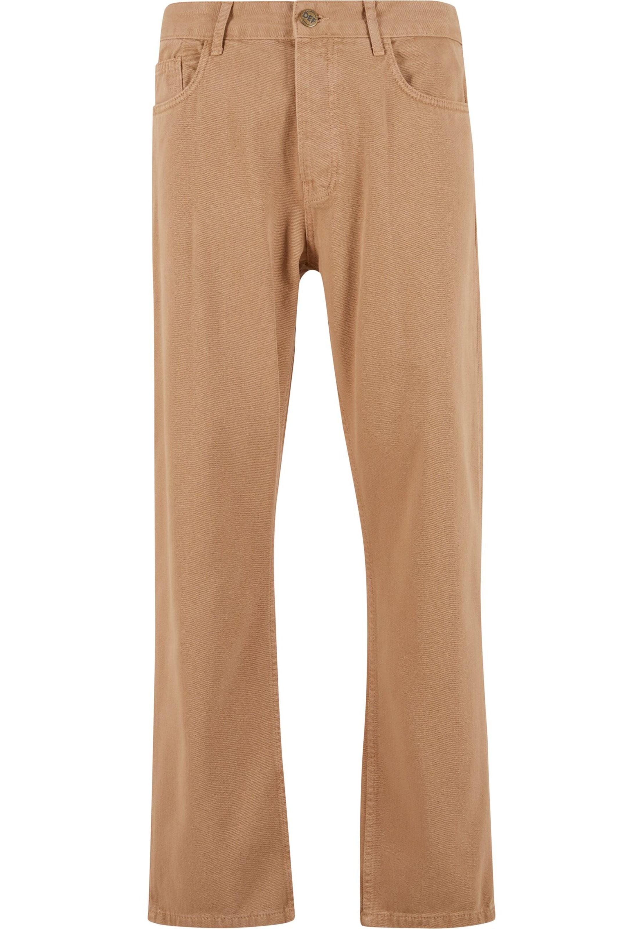 DEF Свободный крой Джинсы 'Texas' в Коричневый: спереди