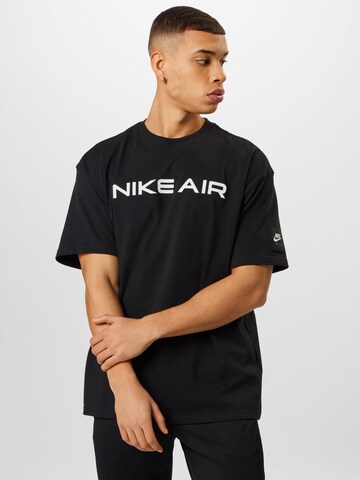 Nike Sportswear Tričko 'Air' - Čierna: predná strana