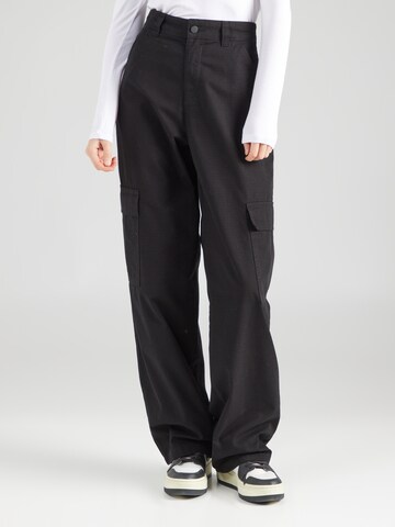 Dr. Denim Loosefit Hose 'Donna' in Schwarz: Vorderseite