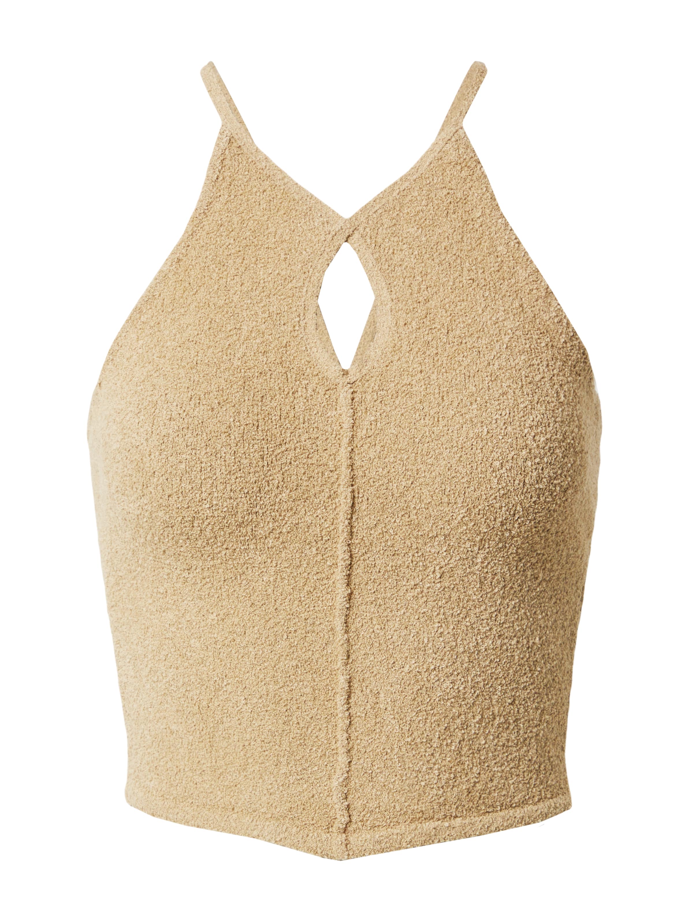 IRO Вязаный топ 'QUIDEL' в Бежевый: спереди
