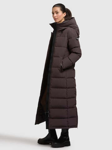 Cappotto invernale 'CLARESSE2' di khujo in lilla