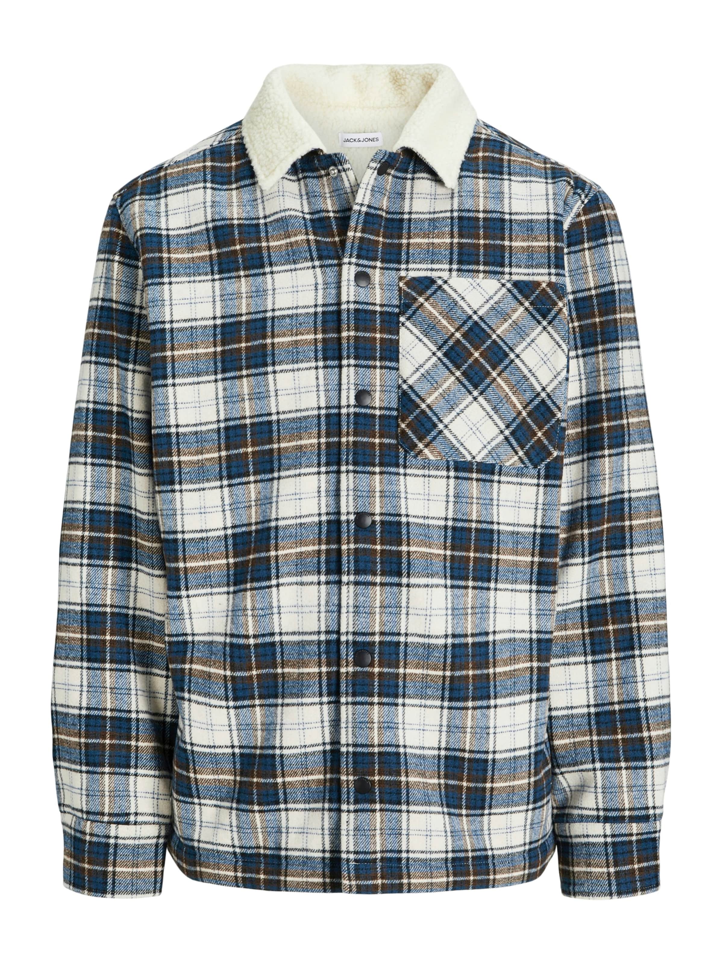 JACK & JONES - Chaqueta de entretiempo 'ZAC' en azul: frente