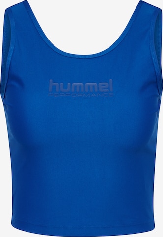 Hummel Sporttop 'Fast' in Blau: Vorderseite