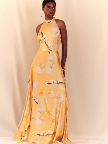 OUR BRAND Kleid 'Bianca' in Gelb: Vorderseite