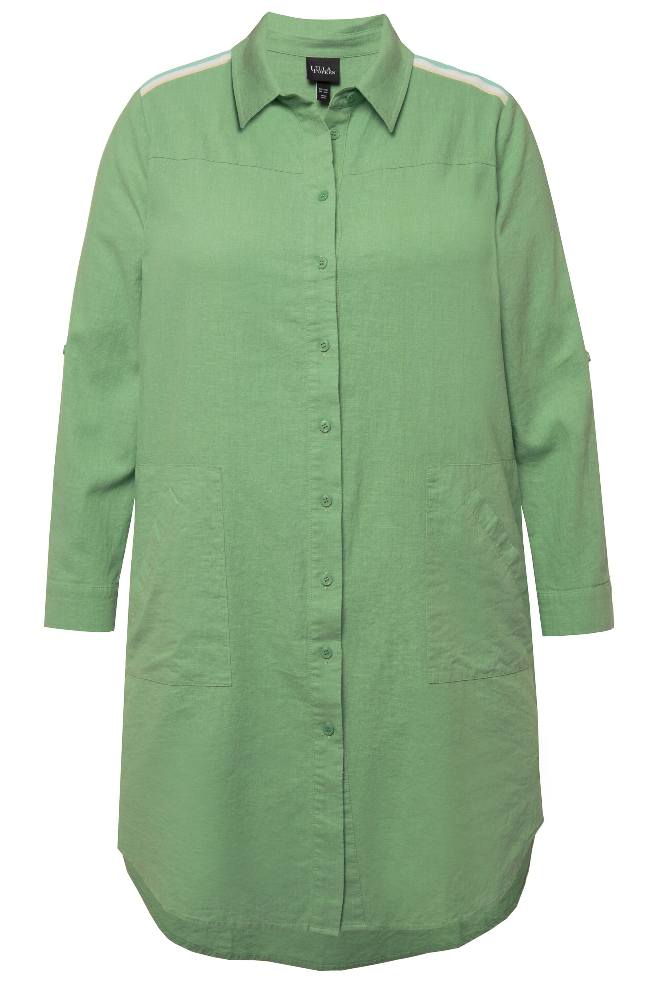 Ulla Popken Bluse in Grün: Vorderseite