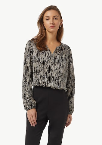 comma casual identity Bluse in Beige: Vorderseite