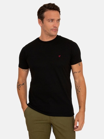 T-Shirt Williot en noir : devant