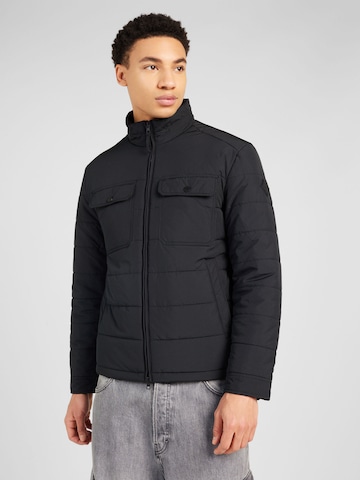 GANT Zimska jakna | črna barva: sprednja stran