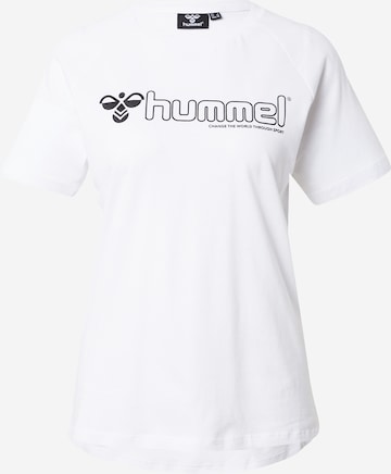 Hummel - Camiseta funcional 'Zenia' en blanco: frente