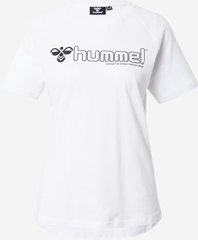 Hummel T-Shirt 'Zenia' in schwarz / weiß, Produktansicht