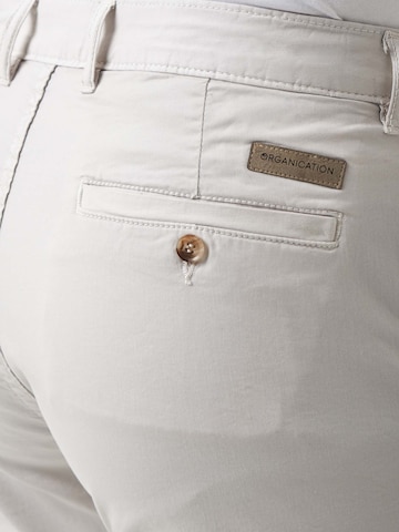 Organication Slimfit Hose in Grau