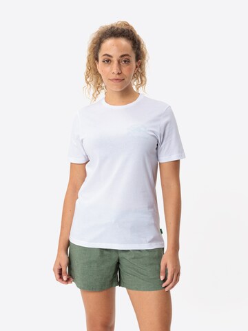 VAUDE Functioneel shirt 'Spirit' in Wit: voorkant