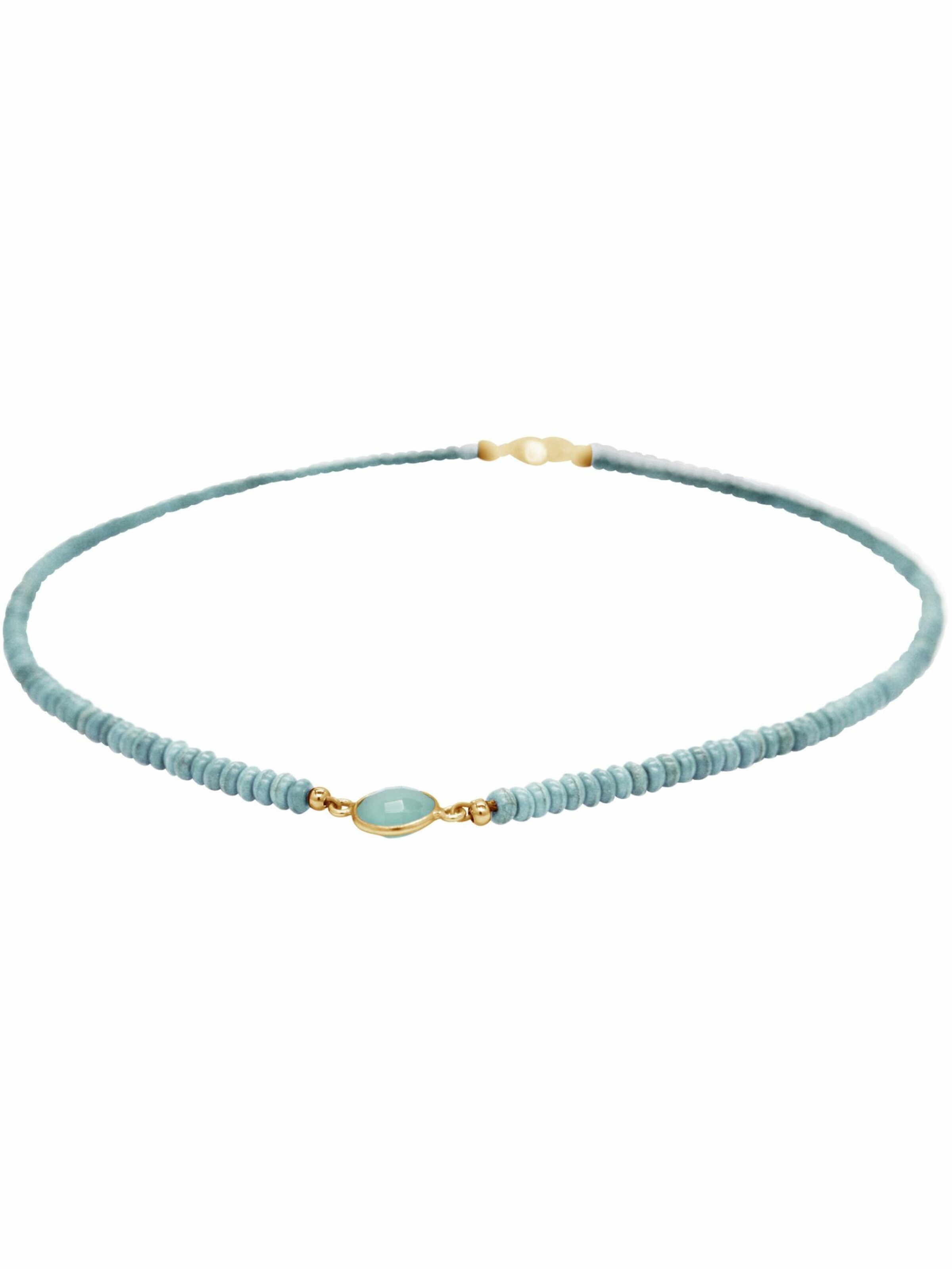 Gemshine Kette in Grün