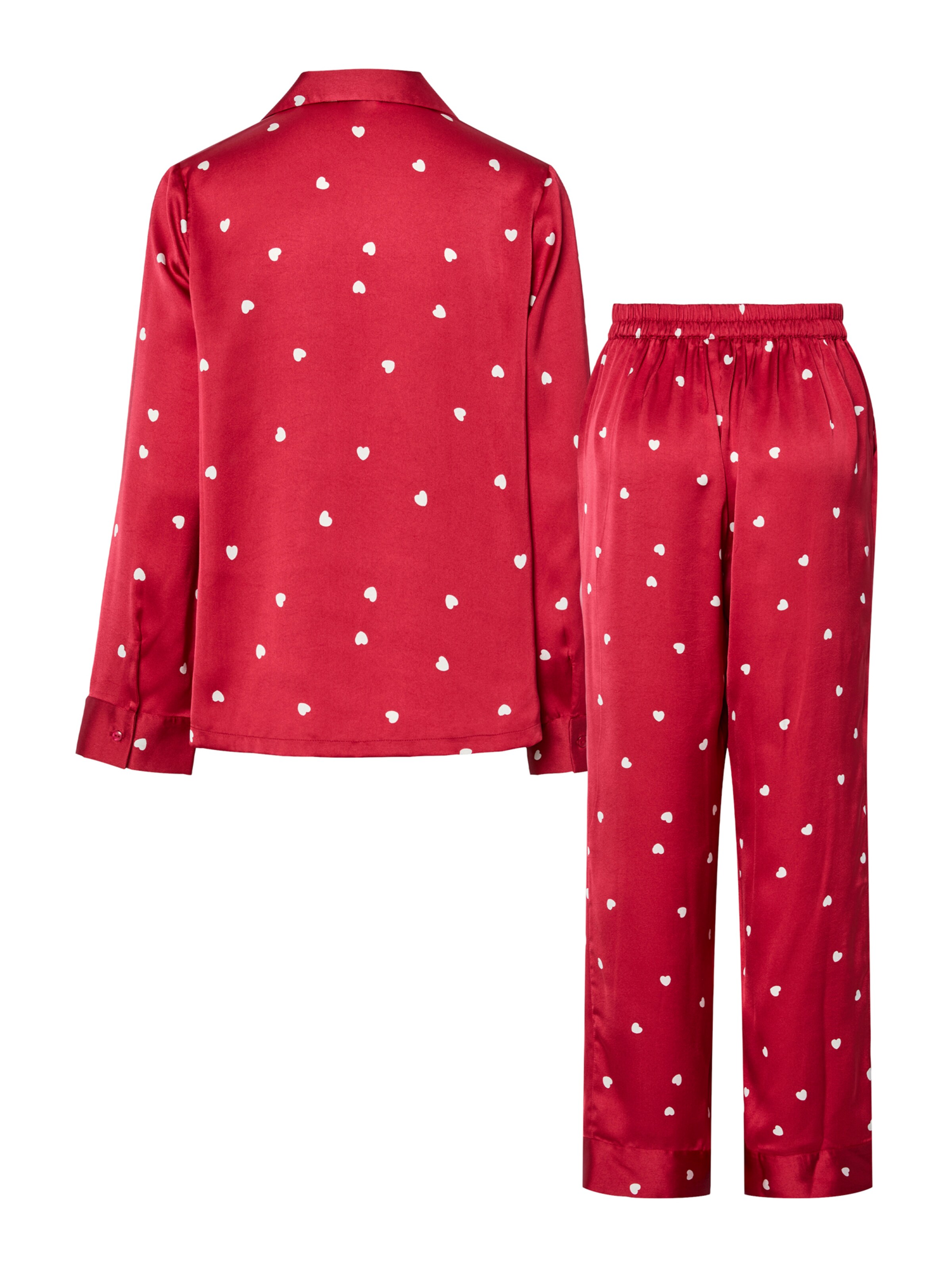PIECES Πιτζάμα 'PCJYTTE XMAS' σε κόκκινο