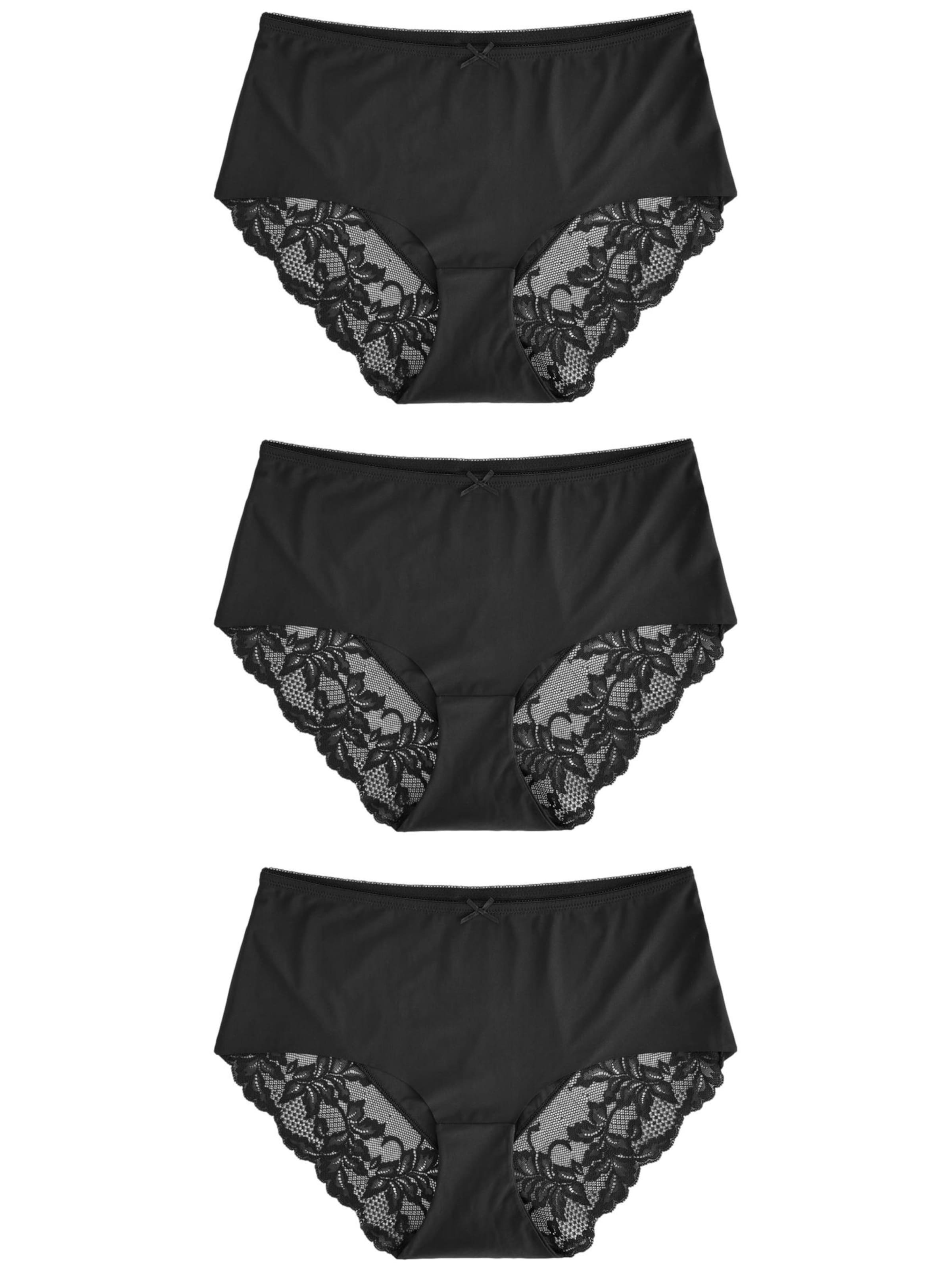 Next Naiste bokserid, värv must: eest vaates