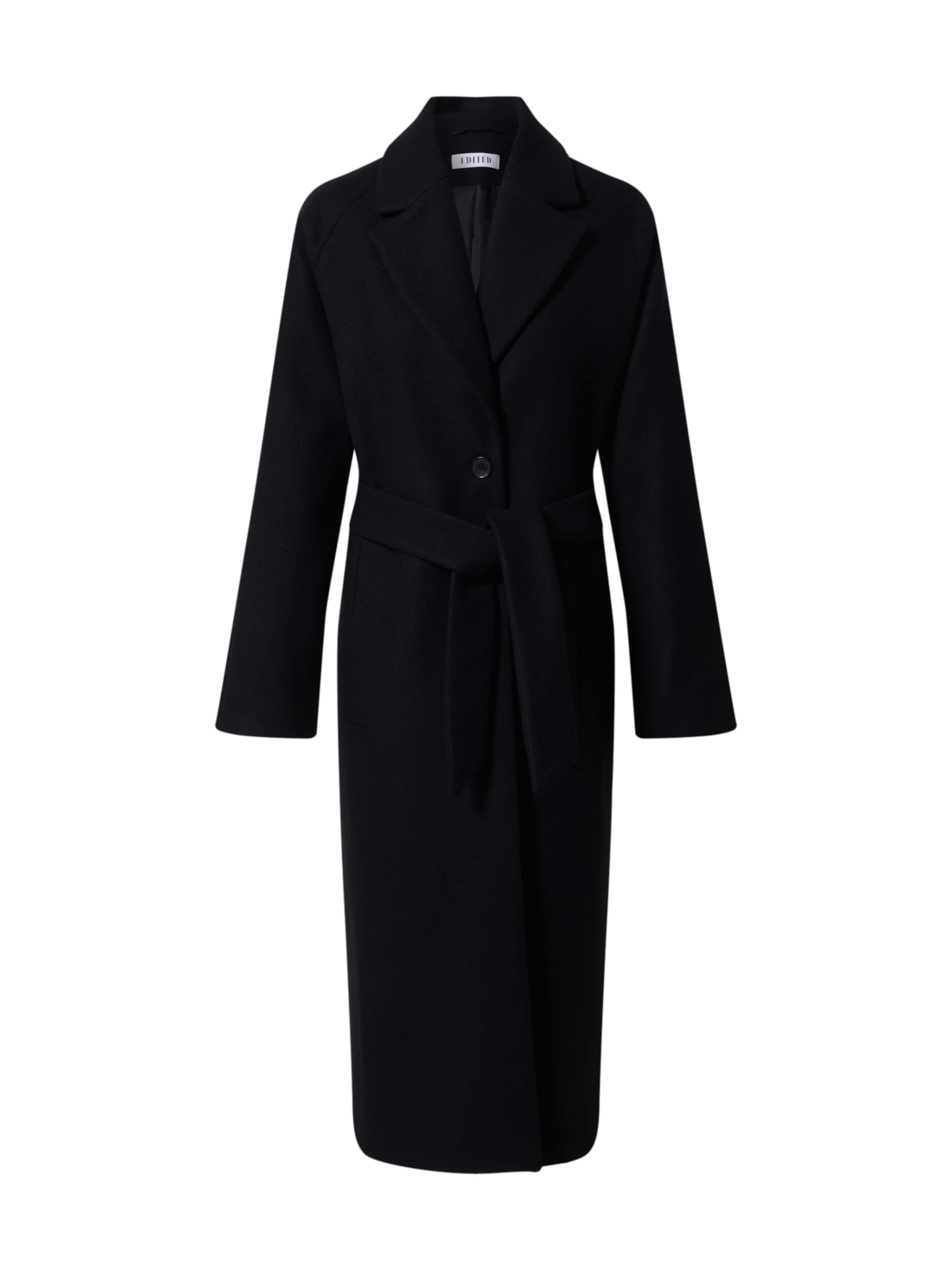 EDITED Демисезонное пальто в Черный: спереди