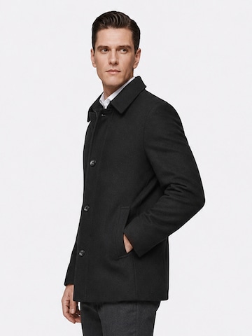 ALLTHEMEN Winter Coat 'Raureif' in Black