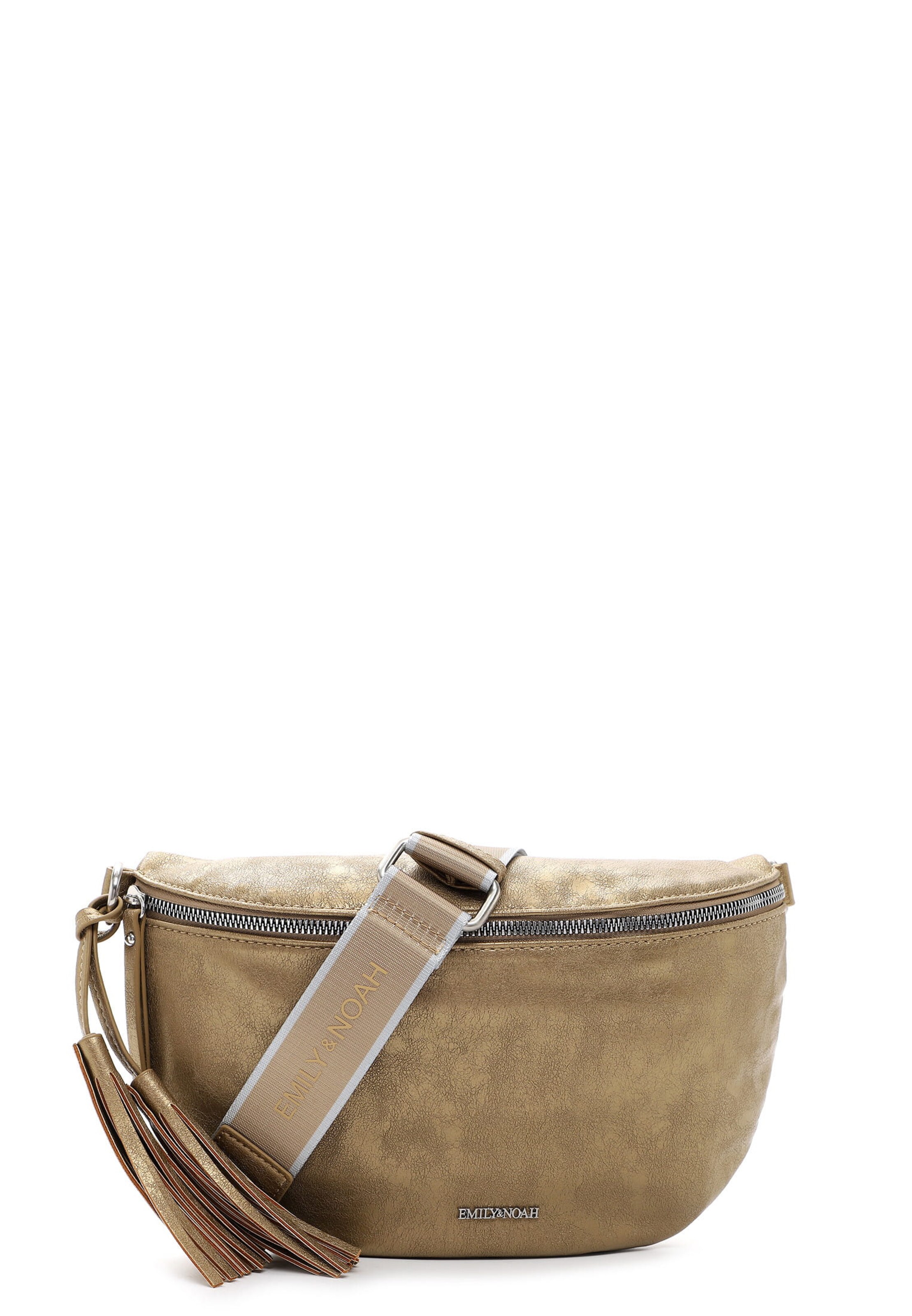 Sac à bandoulière 'Belli' Emily & Noah en beige : devant