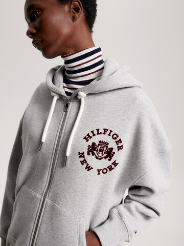 TOMMY HILFIGER Zip-Up Hoodie in Grey