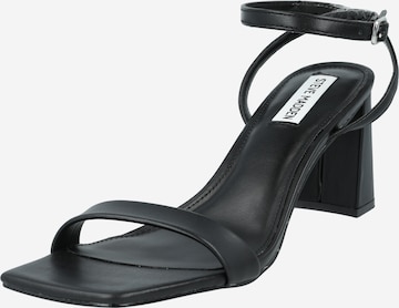 STEVE MADDEN Sandalen met riem 'Luxe' in Zwart: voorkant