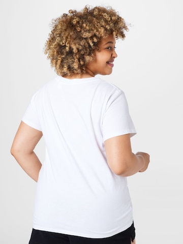 T-shirt 'PL V Neck Tee' Levi's® Plus en blanc