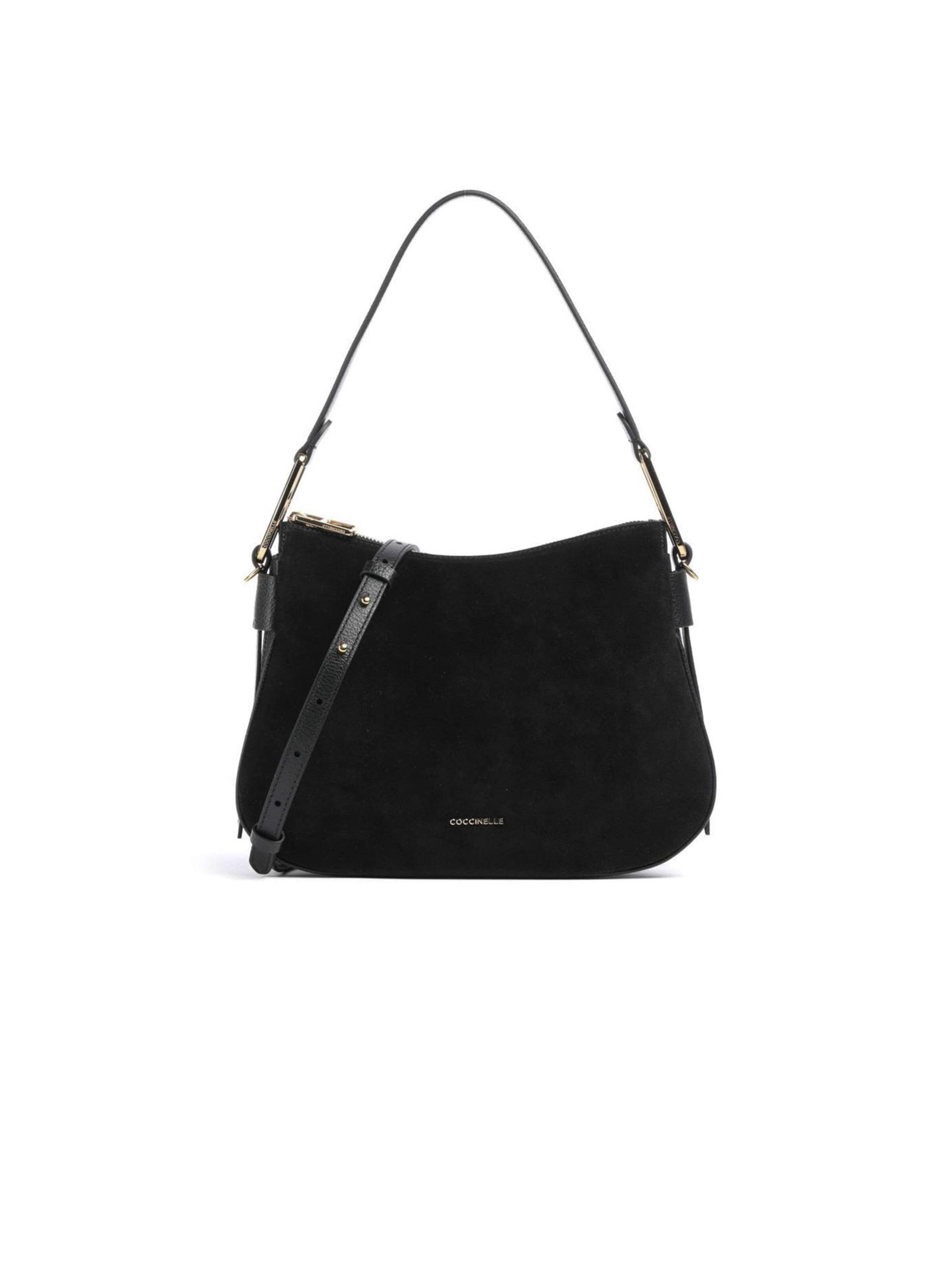 Coccinelle Shoulder Bag in Black: front